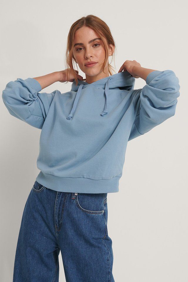Unisex Blue over-sized hoodie
