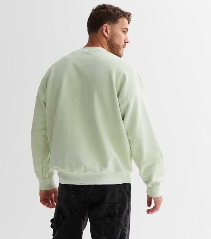 Light Green over-sized sweatshirt